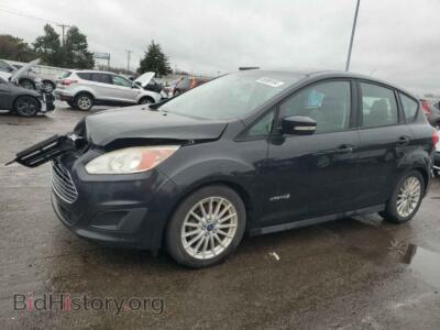 2013 Ford CMAX SE, black — VIN 1FADP5AU4DL522362, Copart