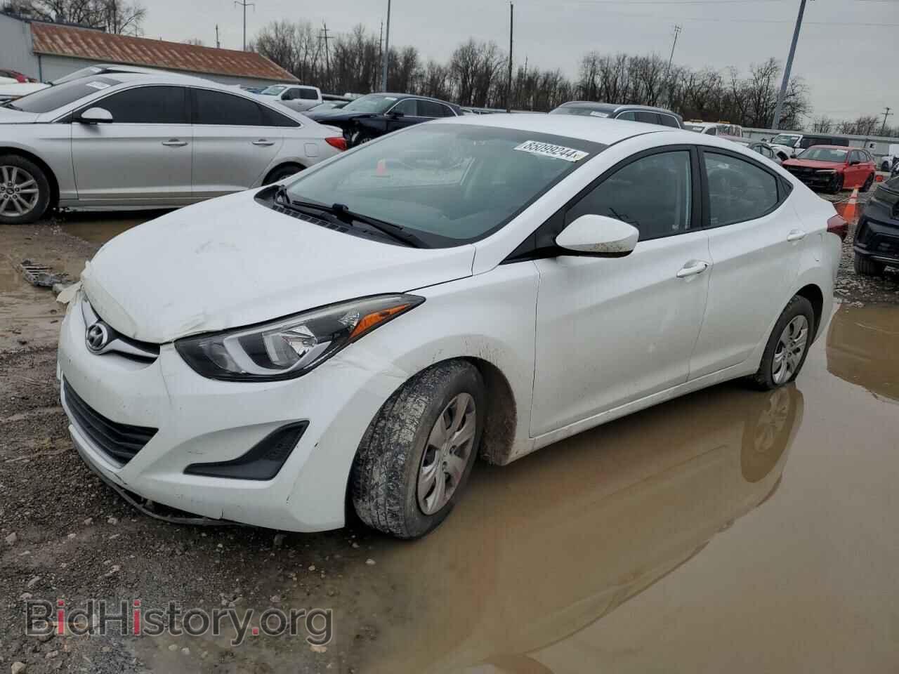 Фотография 5NPDH4AE8GH741652 - HYUNDAI ELANTRA 2016