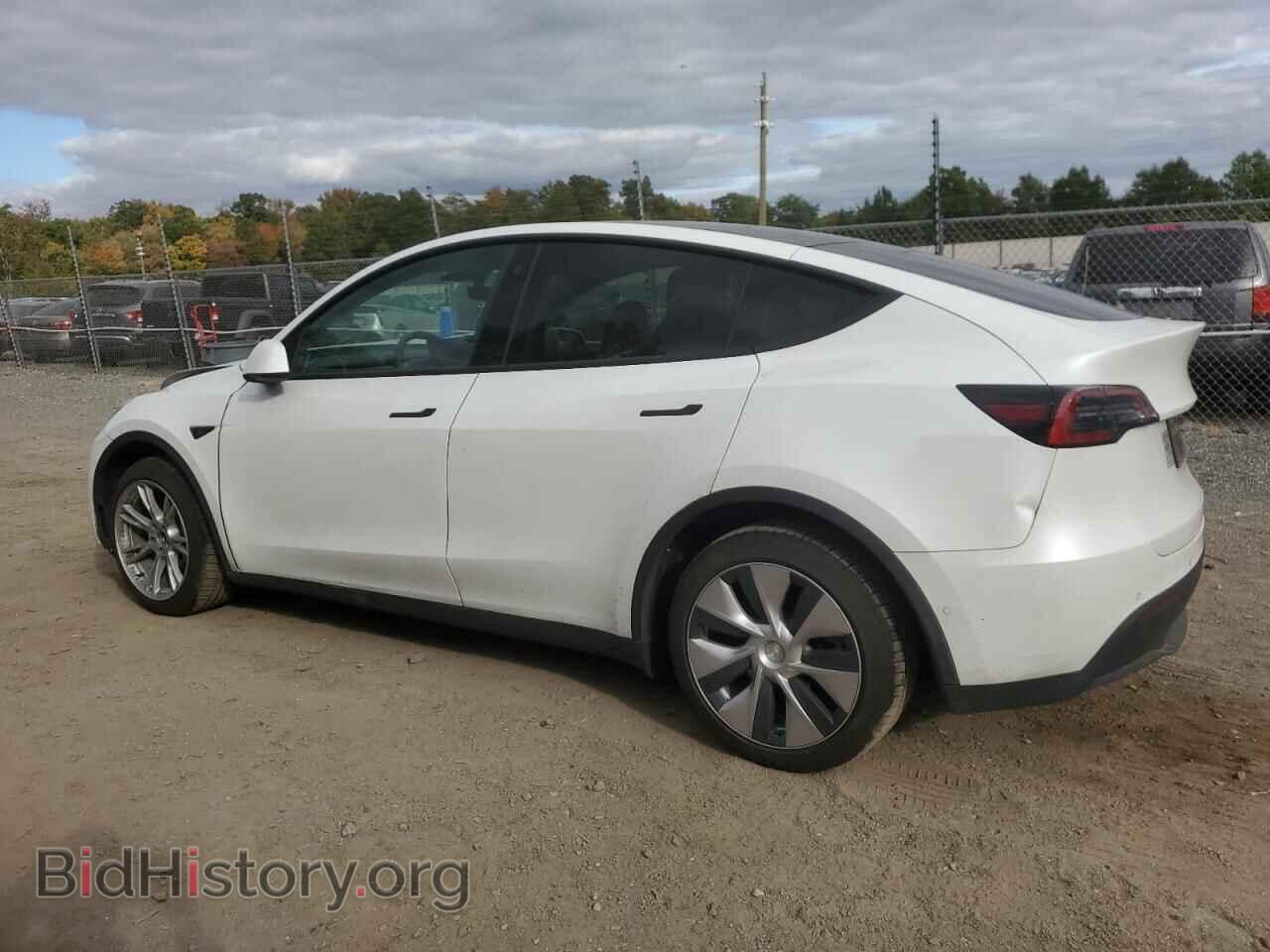 2022 TESLA MODEL Y - VIN: 7SAYGDEE6NF319750 - Фото 2