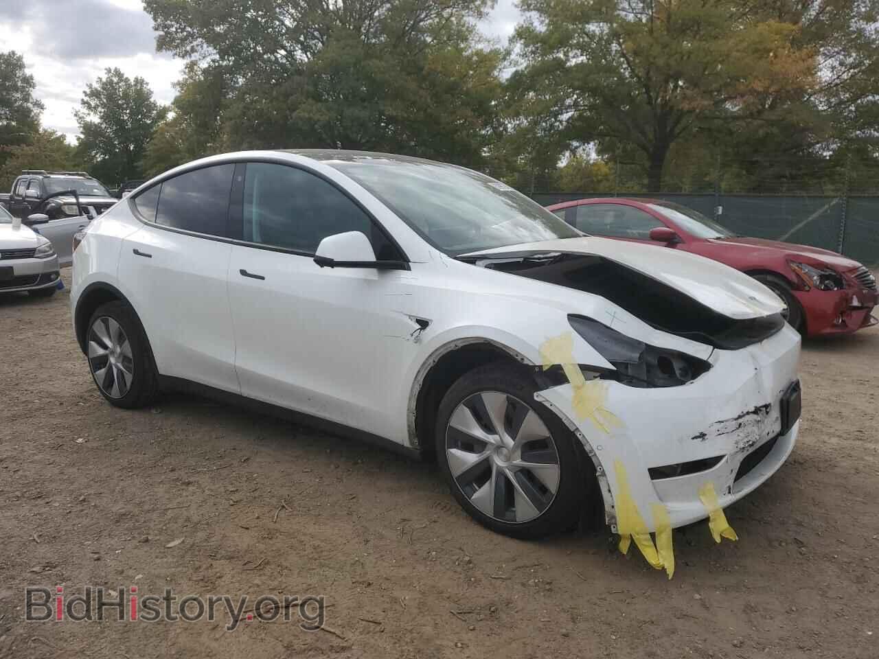 2022 TESLA MODEL Y - VIN: 7SAYGDEE6NF319750 - Фото 4