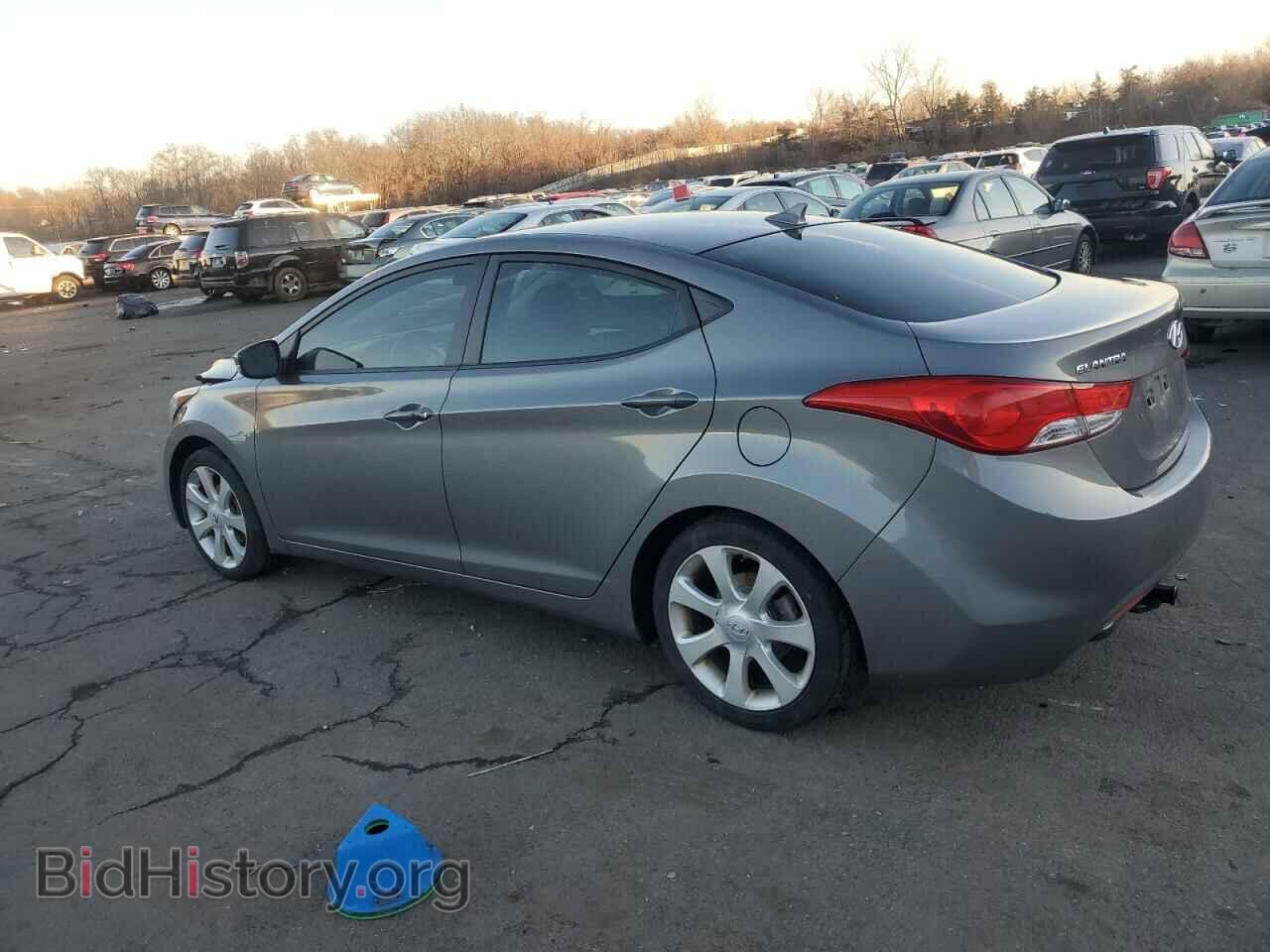 2012 HYUNDAI ELANTRA - VIN: 5NPDH4AE7CH100051 - Фото 2