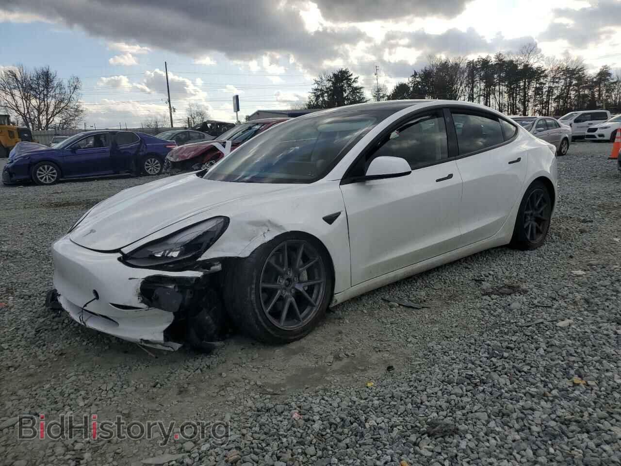 Фотография 5YJ3E1EB2NF361821 - TESLA MODEL 3 2022