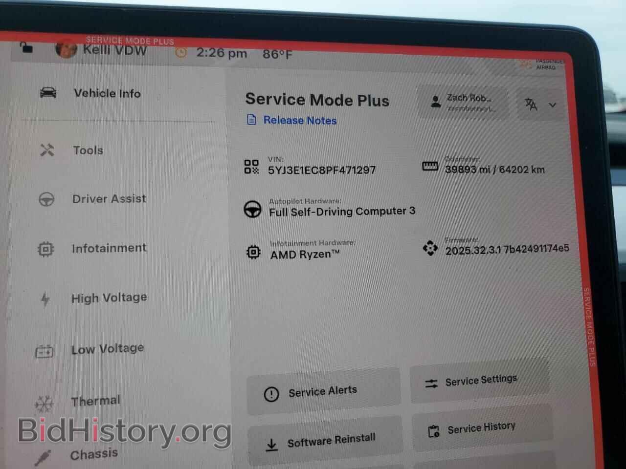 2023 TESLA MODEL 3 - VIN: 5YJ3E1EC8PF471297 - Photo 9