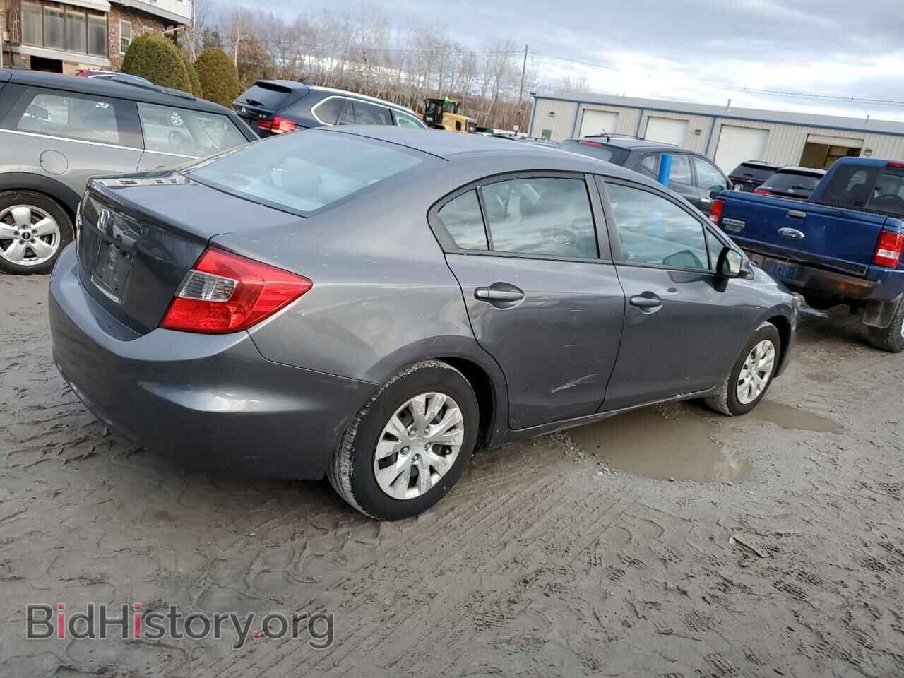 2012 HONDA CIVIC - VIN: 2HGFB2F59CH610631 - Фото 3