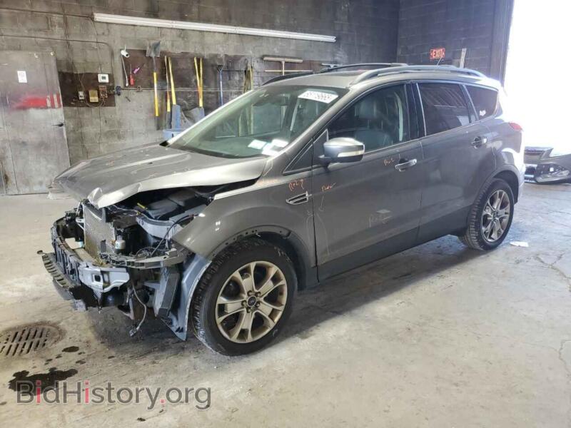 2013 Ford ESCAPE SEL (VIN 1FMCU9H97DUB44714) — photo 1 of 14, Copart, damage: front end