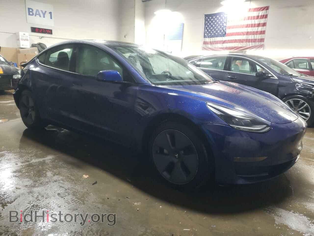 2022 TESLA MODEL 3 - VIN: 5YJ3E1EA6NF369105 - Фото 4