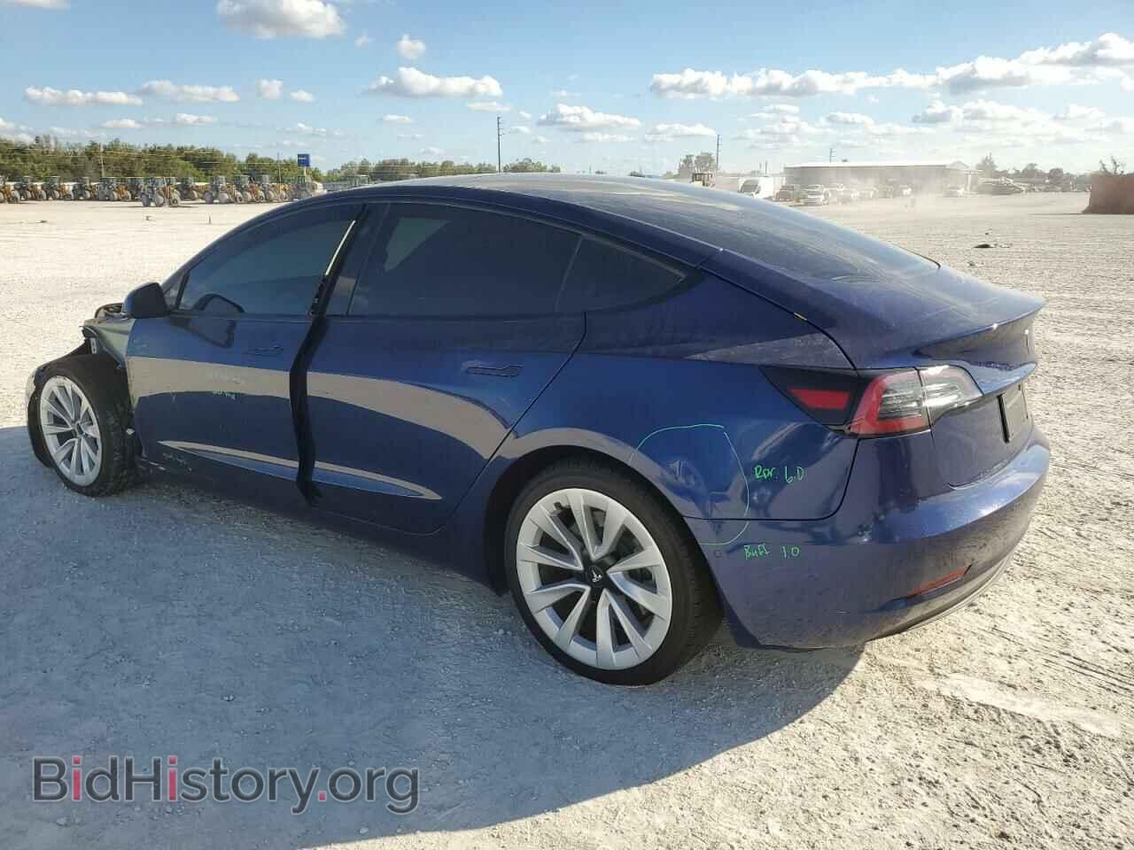 2022 TESLA MODEL 3 - VIN: 5YJ3E1EA8NF190855 - Photo 2