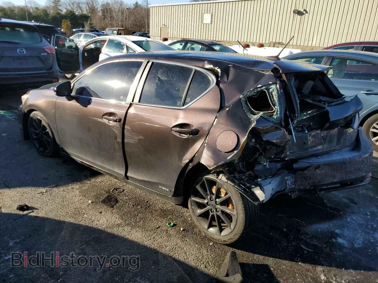 2011 LEXUS CT 200 - VIN: JTHKD5BH1B2038646 - Фото 2