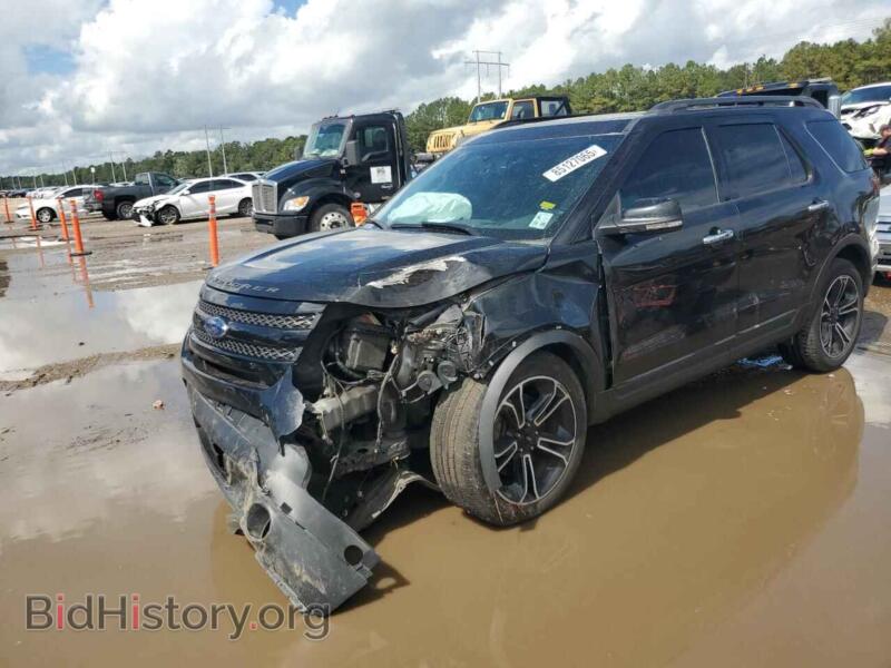 2013 Ford EXPLORER Sport (VIN 1FM5K8GT4DGC18644) — фото 1 из 15, Copart, повреждение: передняя часть