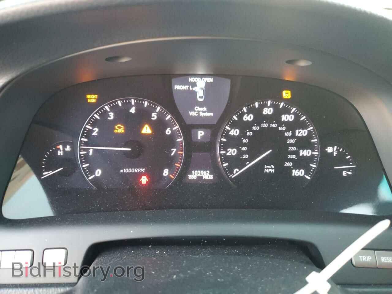 2008 LEXUS LS460 - VIN: JTHGL46F985023170 - Фото 9