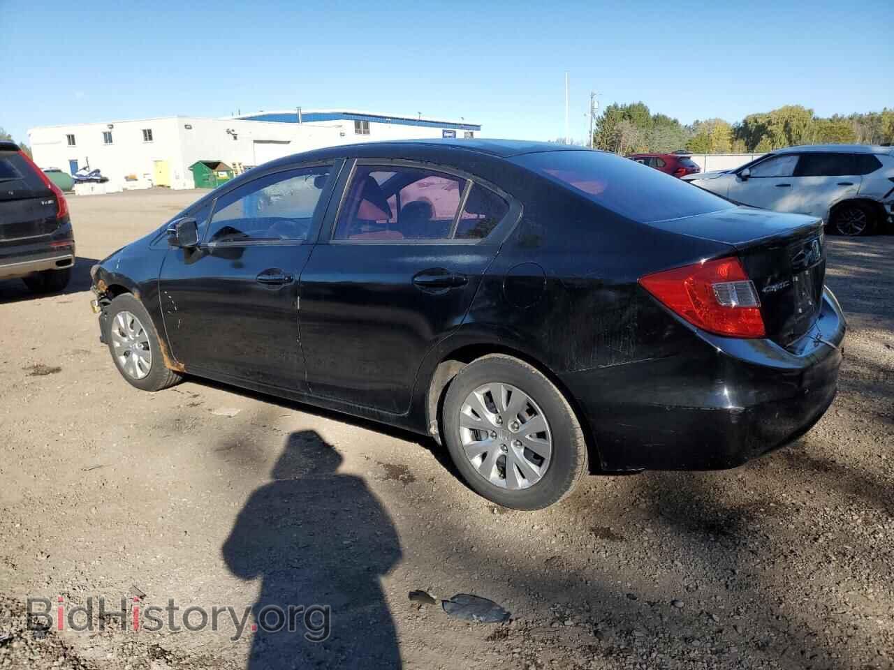 2012 HONDA CIVIC - VIN: 2HGFB2F44CH034485 - Фото 2
