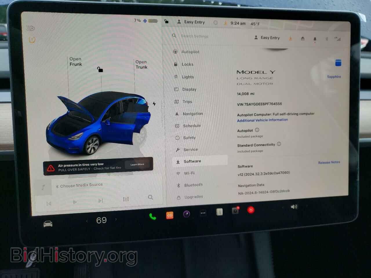 2023 TESLA MODEL Y - VIN: 7SAYGDEE6PF764556 - Фото 9