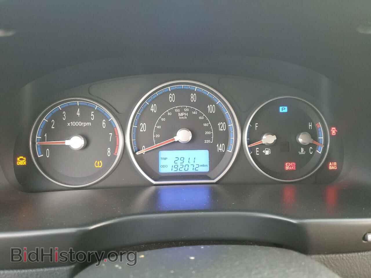 2009 HYUNDAI SANTA FE - VIN: 5NMSG13D99H277672 - Фото 9
