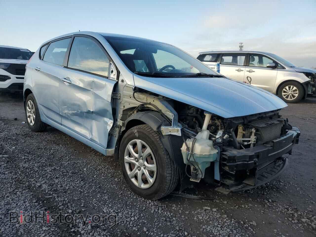 2014 HYUNDAI ACCENT - VIN: KMHCT5AEXEU165044 - Фото 4