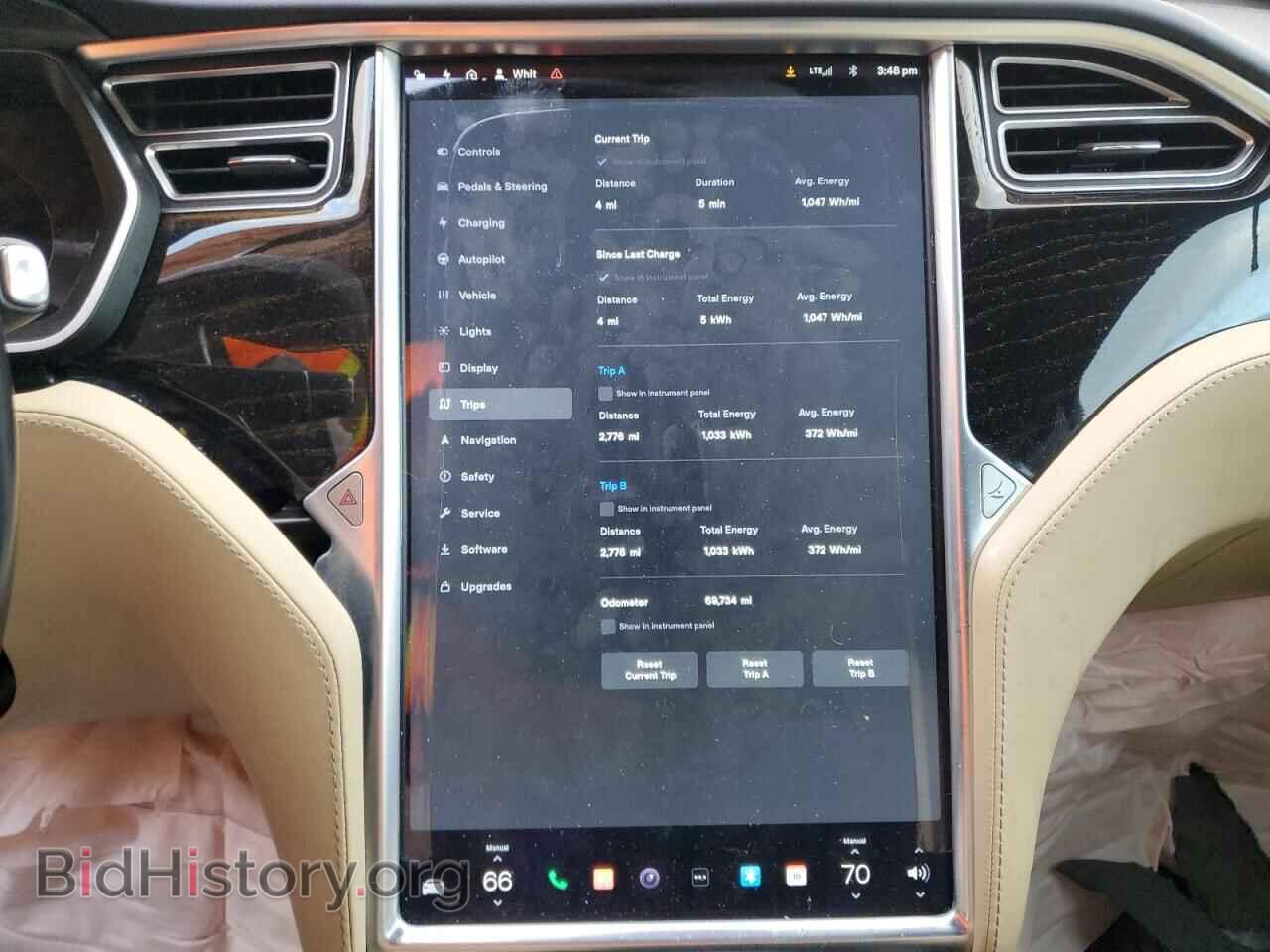 2016 TESLA MODEL S - VIN: 5YJSA1E25GF160165 - Фото 9