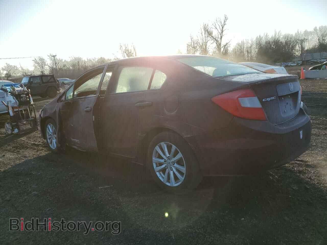 2012 HONDA CIVIC - VIN: 19XFB2F84CE326120 - Фото 2