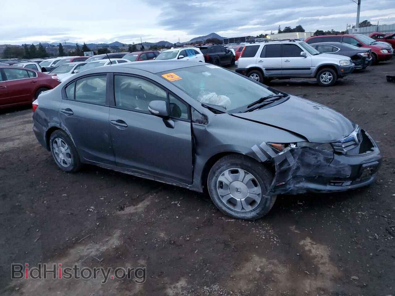 2012 HONDA CIVIC - VIN: JHMFB4F22CS003784 - Фото 4