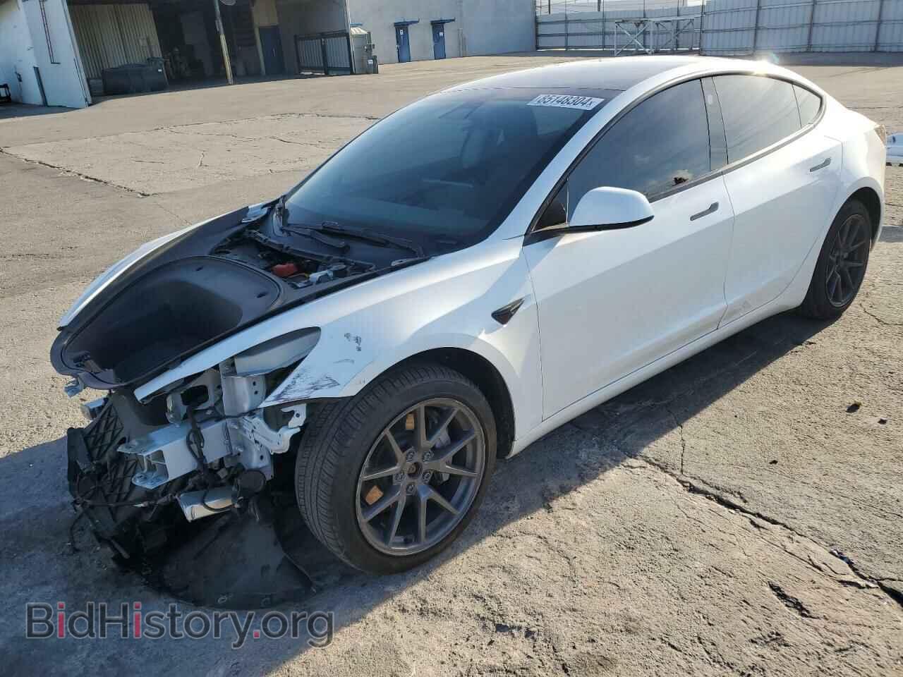 Photo 5YJ3E1EB0NF138970 - TESLA MODEL 3 2022