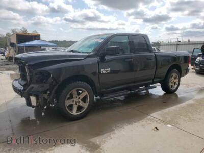 2018 RAM 1500 ST, черный — VIN 1C6RR7FG5JS167431, Copart