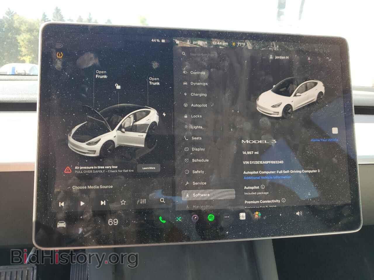 2023 TESLA MODEL 3 - VIN: 5YJ3E1EA6PF693240 - Photo 9