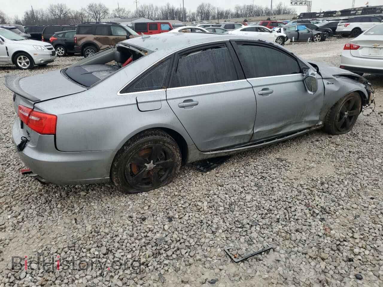 2012 AUDI A6 - VIN: WAUGGAFC6CN100125 - Фото 3