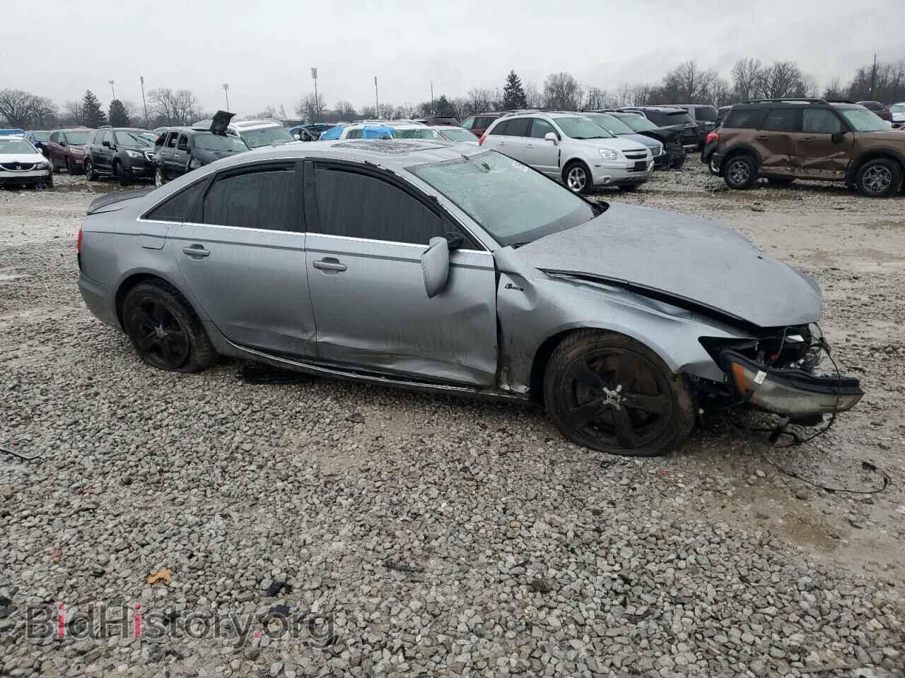 2012 AUDI A6 - VIN: WAUGGAFC6CN100125 - Фото 4