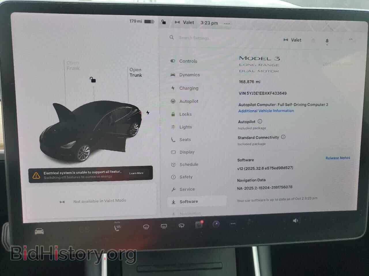 2019 TESLA MODEL 3 - VIN: 5YJ3E1EBXKF433649 - Фото 9
