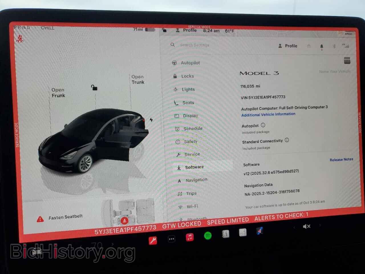 2023 TESLA MODEL 3 - VIN: 5YJ3E1EA1PF457773 - Photo 9