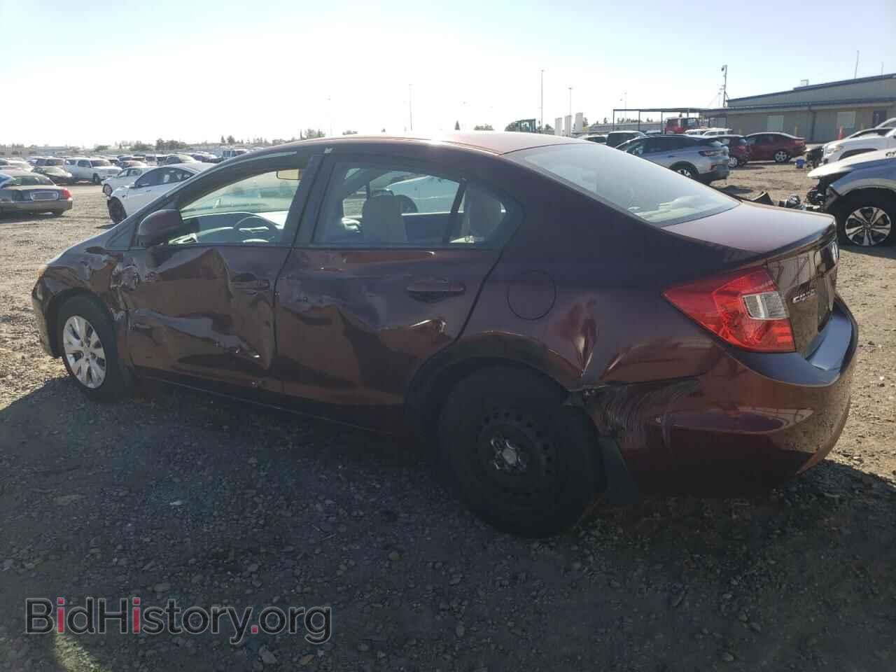 2012 HONDA CIVIC - VIN: 19XFB2F56CE349534 - Фото 2