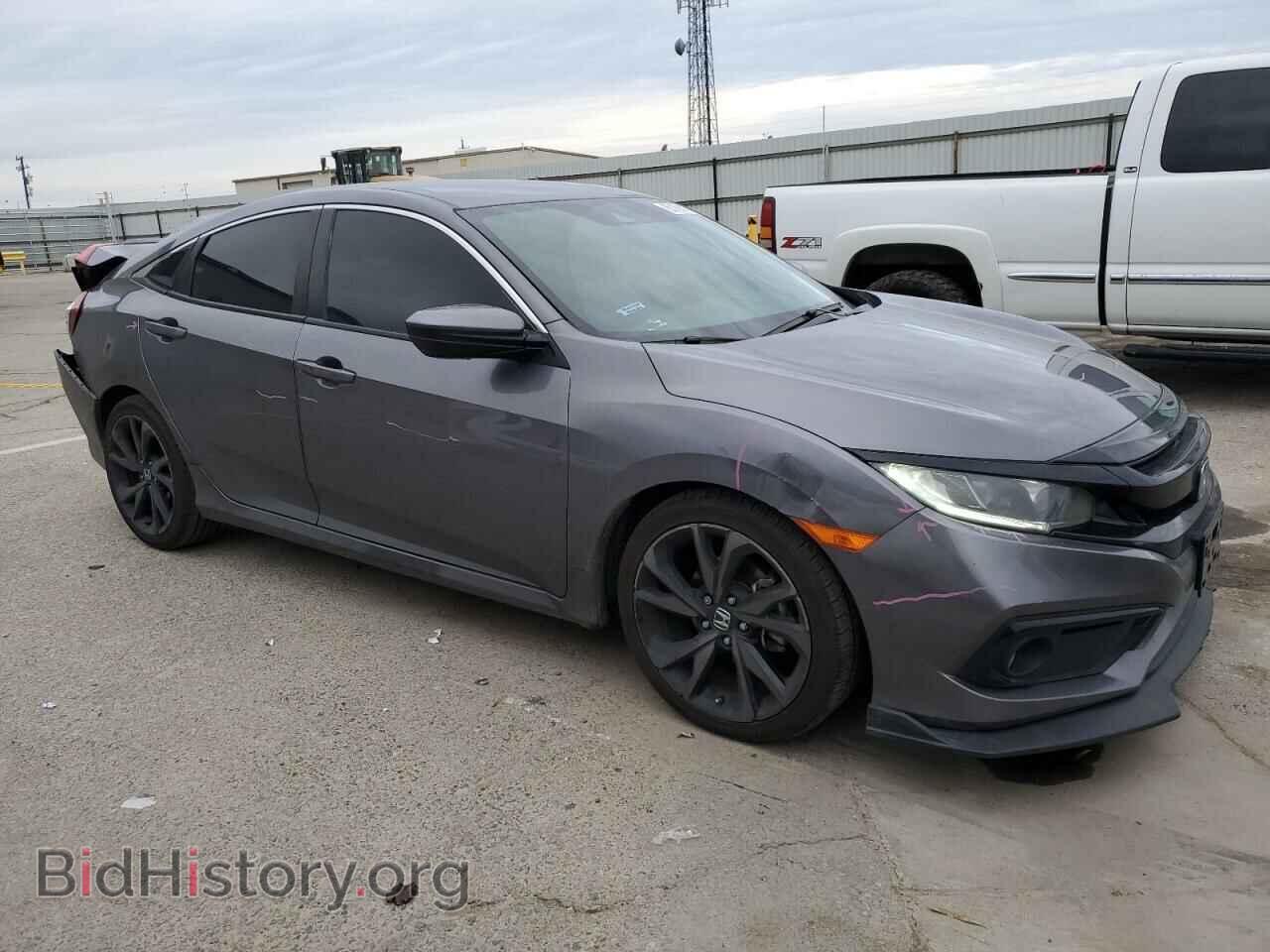 2021 HONDA CIVIC - VIN: 19XFC2F83ME200958 - Фото 4