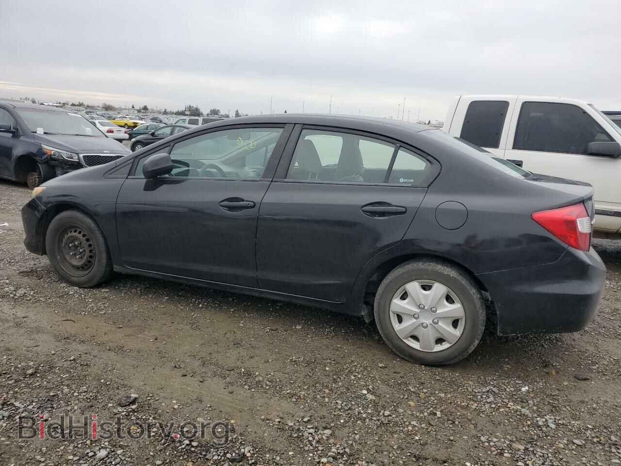 2012 HONDA CIVIC - VIN: 2HGFB2F5XCH501630 - Фото 2