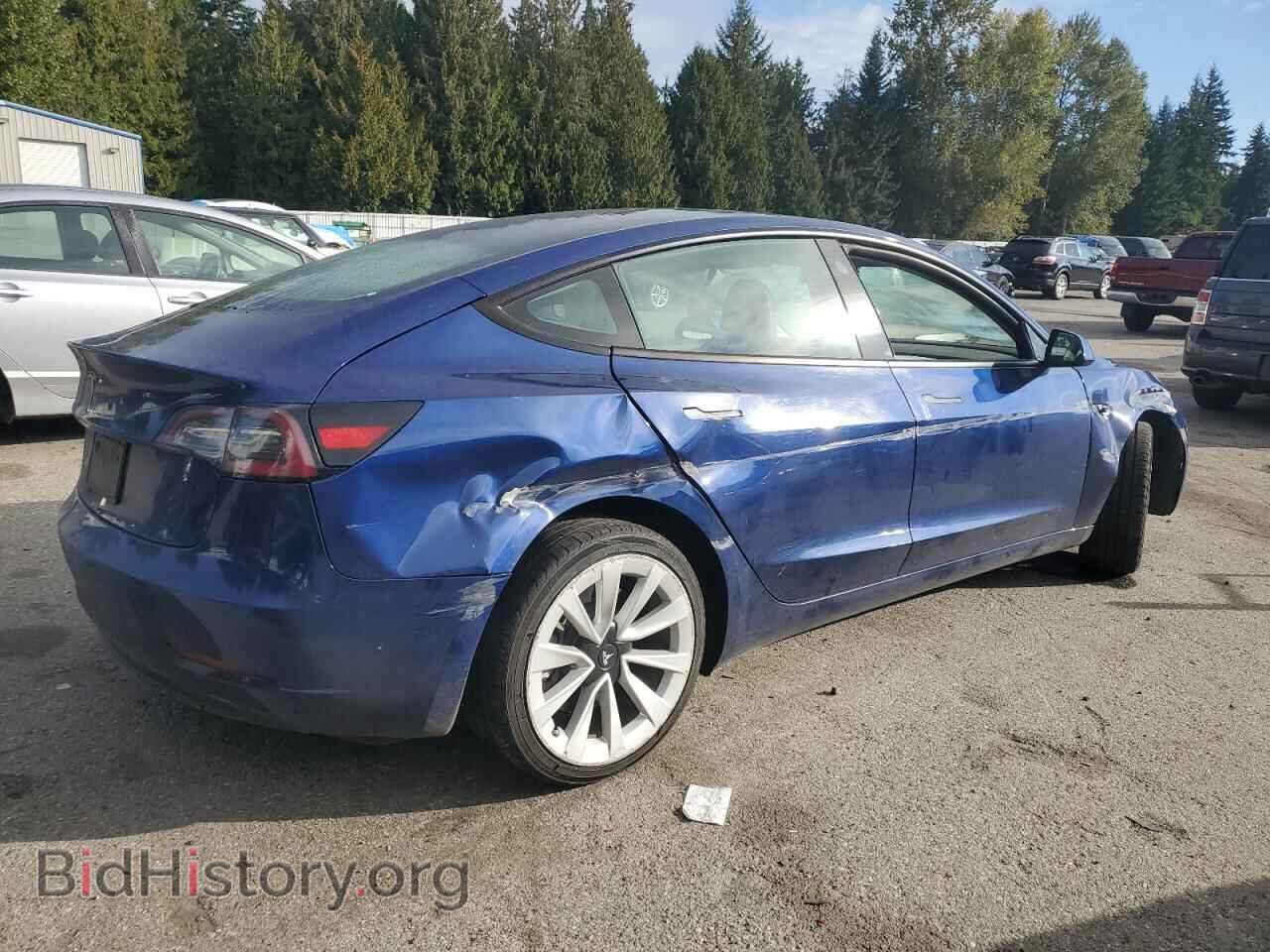 2022 TESLA MODEL 3 - VIN: 5YJ3E1EA7NF369887 - Photo 3