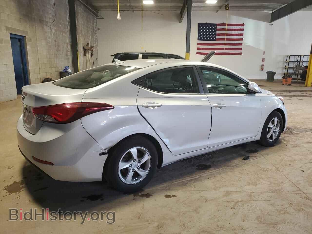 2014 HYUNDAI ELANTRA - VIN: KMHDH4AE2EU217136 - Photo 3
