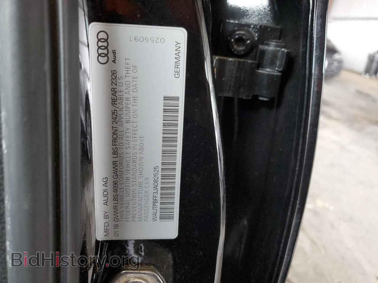 2018 AUDI A3 - VIN: WAUTPBFF3JA082525 - Фото 12