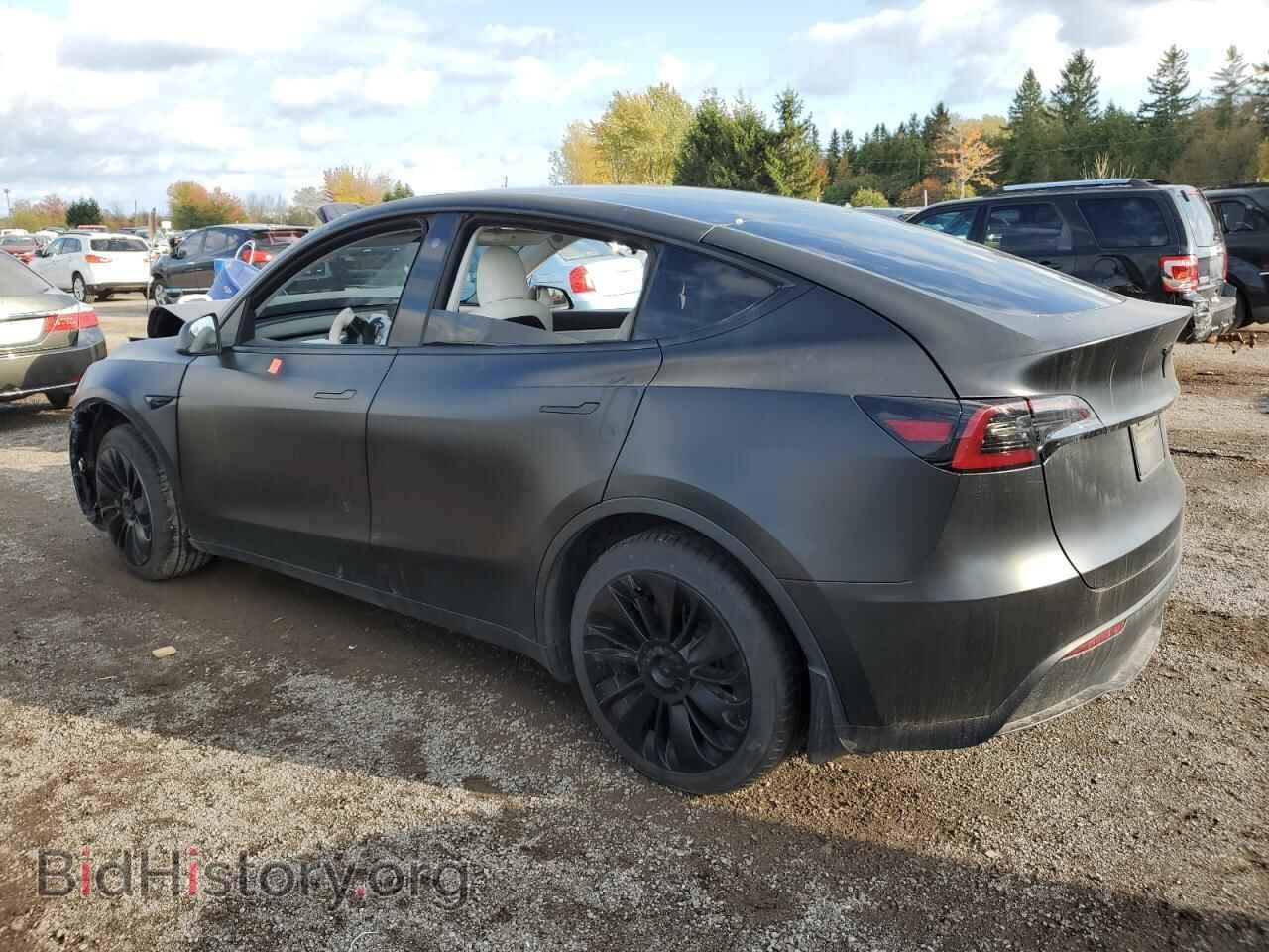 2021 TESLA MODEL Y - VIN: 5YJYGDED8MF124655 - Photo 2