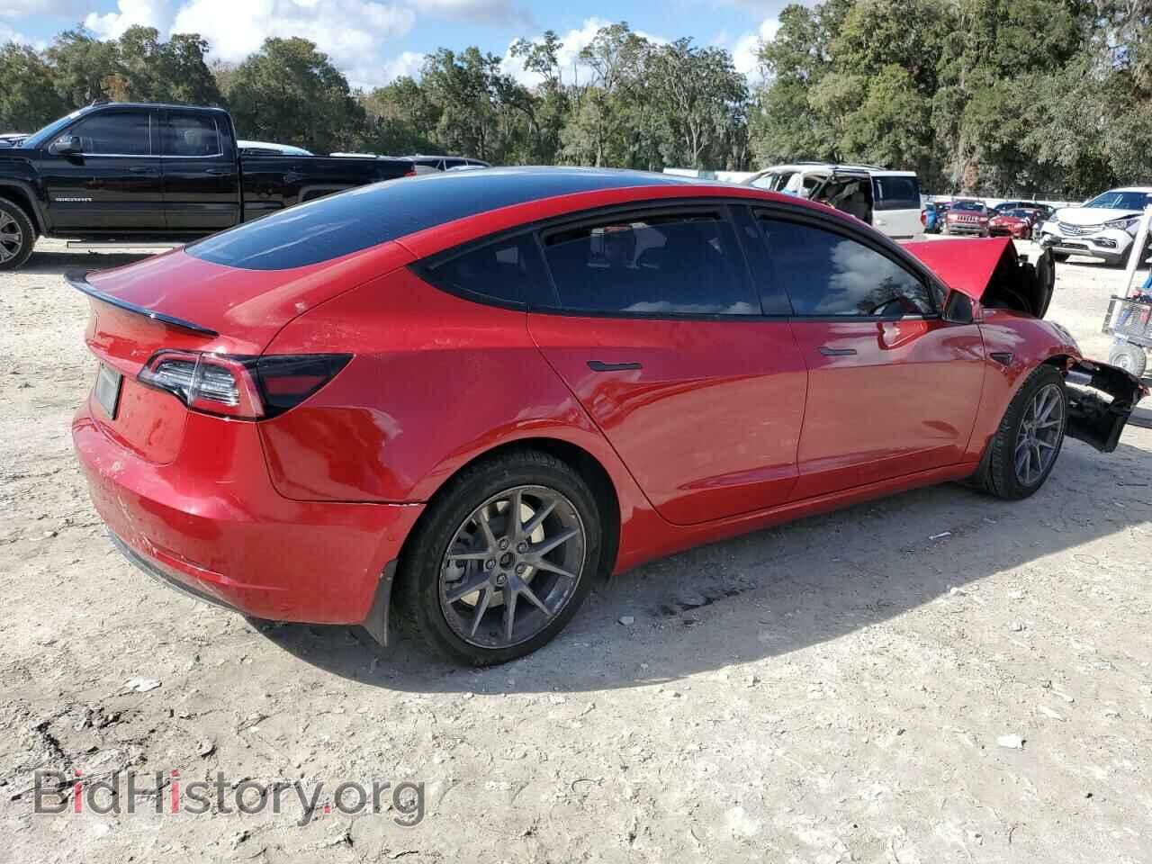 2022 TESLA MODEL 3 - VIN: 5YJ3E1EA8NF186692 - Photo 3