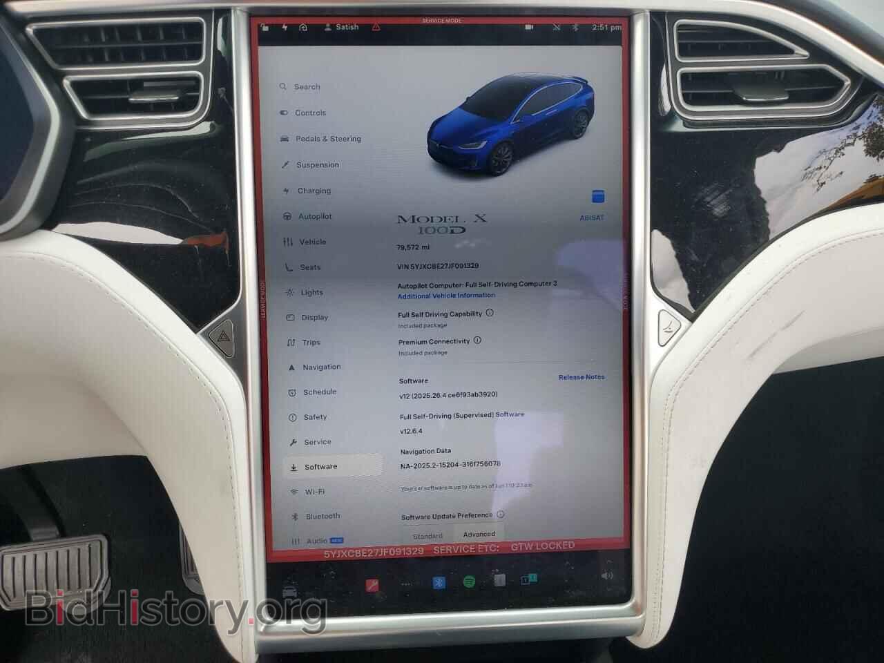 2018 TESLA MODEL X - VIN: 5YJXCBE27JF091329 - Photo 9