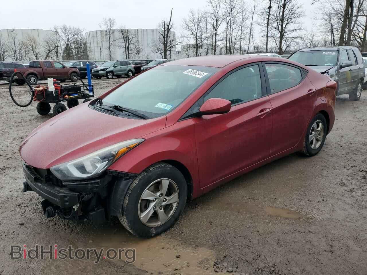 Photo 5NPDH4AE8EH541349 - HYUNDAI ELANTRA 2014