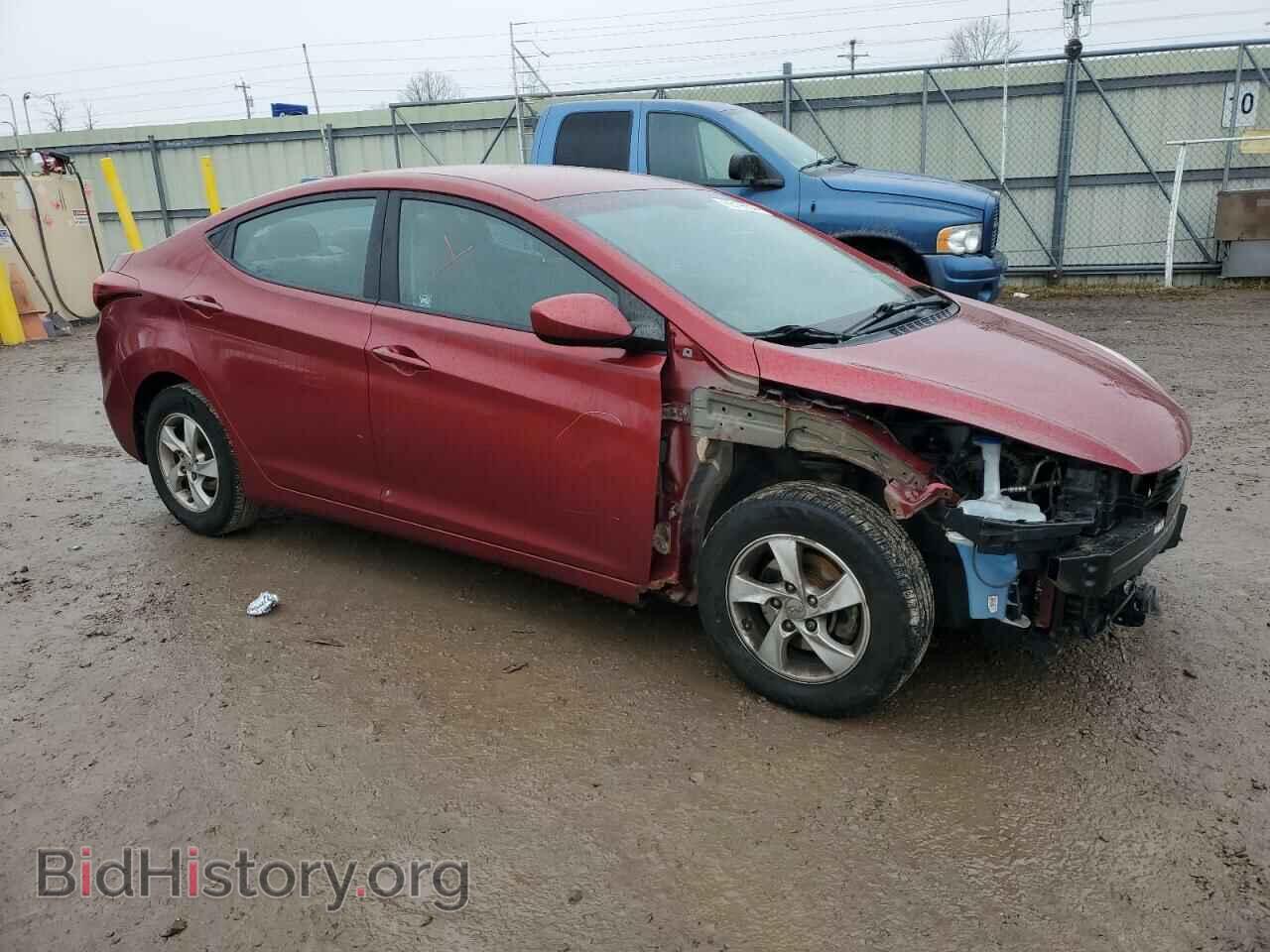 2014 HYUNDAI ELANTRA - VIN: 5NPDH4AE8EH541349 - Фото 4