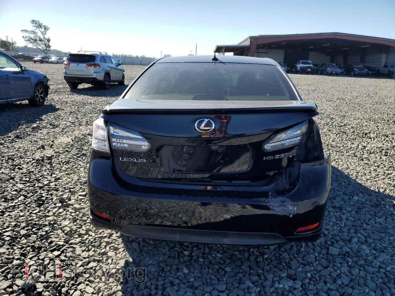 2010 LEXUS HS - VIN: JTHBB1BAXA2006066 - Фото 6