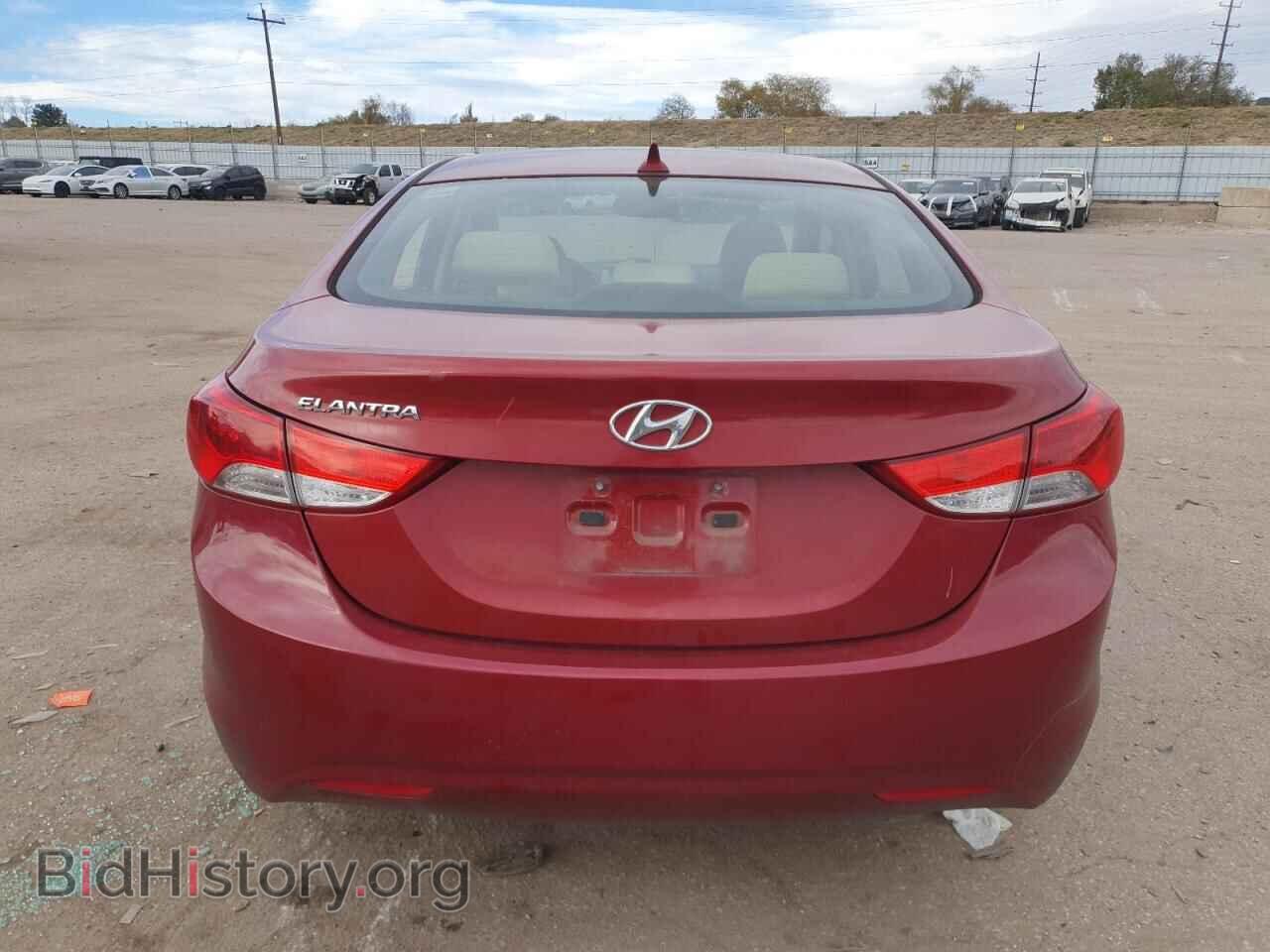 2012 HYUNDAI ELANTRA - VIN: KMHDH4AE9CU403852 - Фото 6