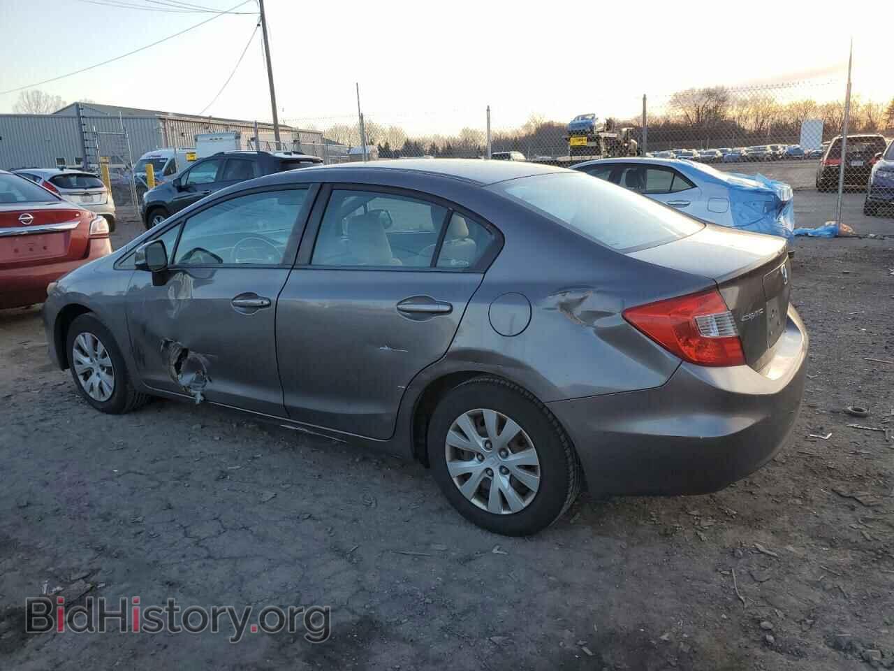2012 HONDA CIVIC - VIN: 19XFB2F57CE379691 - Фото 2