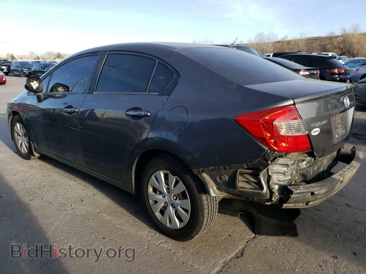 2012 HONDA CIVIC - VIN: 2HGFB2F5XCH565070 - Фото 2