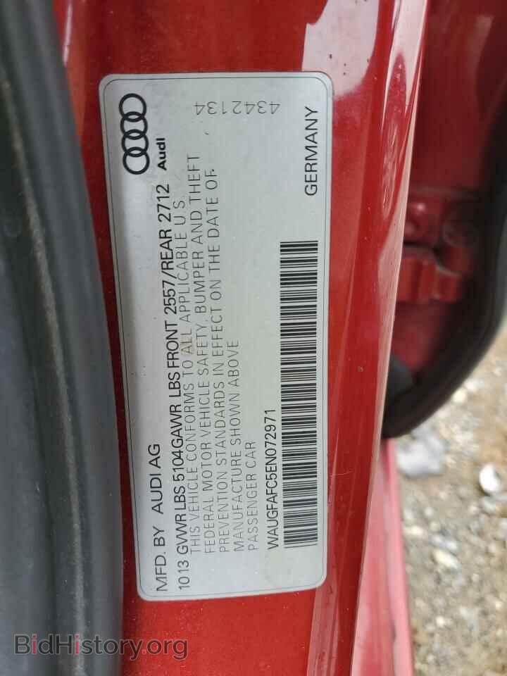 2014 AUDI A6 - VIN: WAUGFAFC5EN072971 - Photo 12