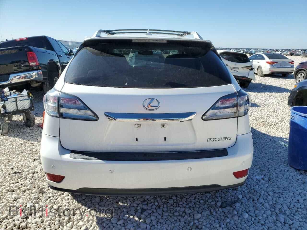 2012 LEXUS RX350 - VIN: 2T2BK1BA1CC146945 - Фото 6