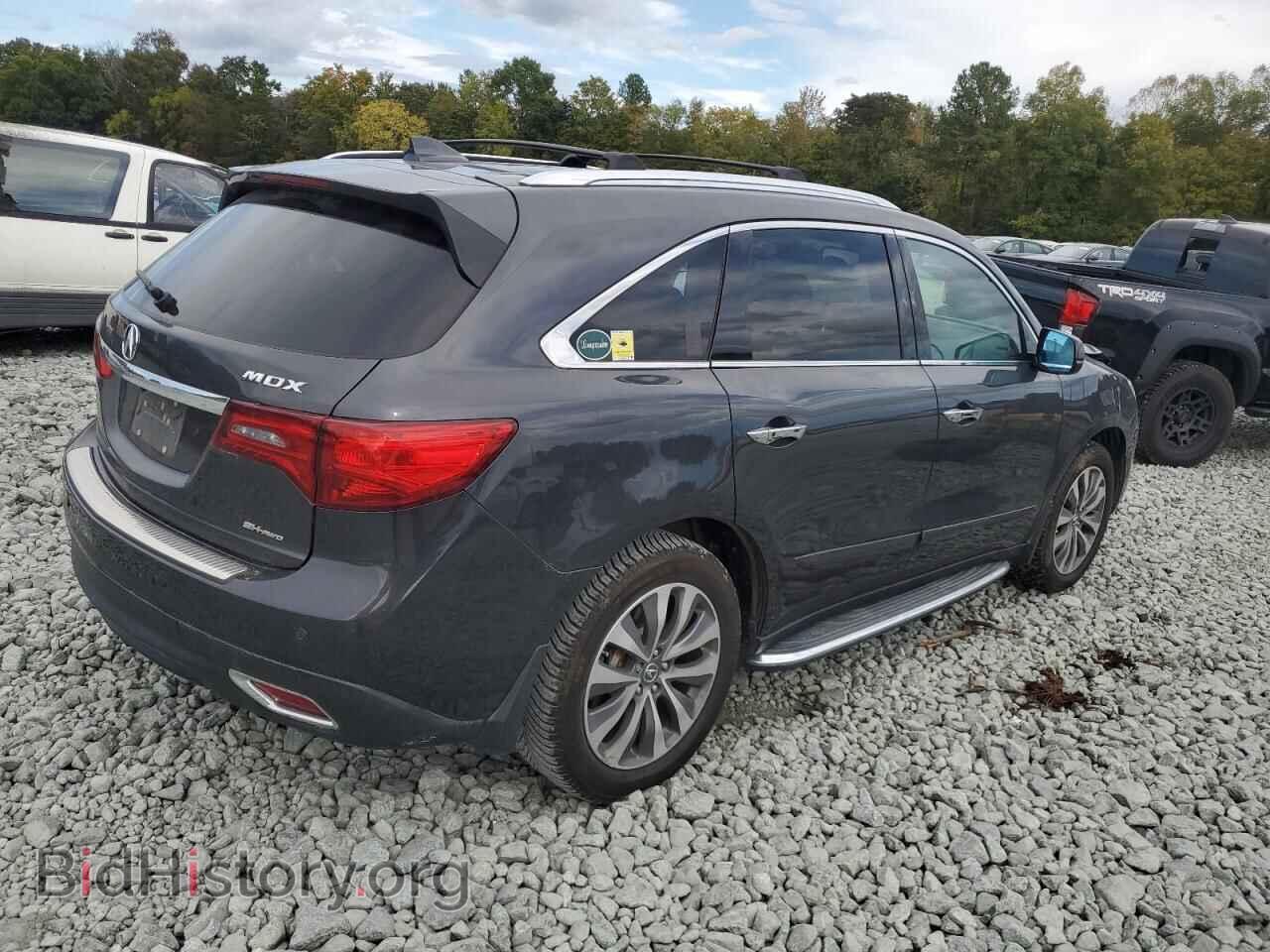2014 ACURA MDX - VIN: 5FRYD4H40EB006720 - Фото 3