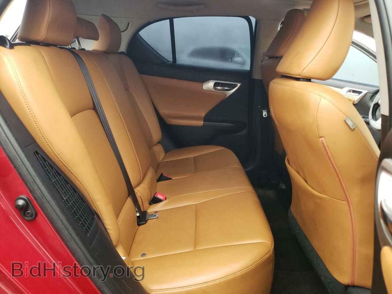 2012 LEXUS CT 200 - VIN: JTHKD5BH5C2097202 - Фото 10