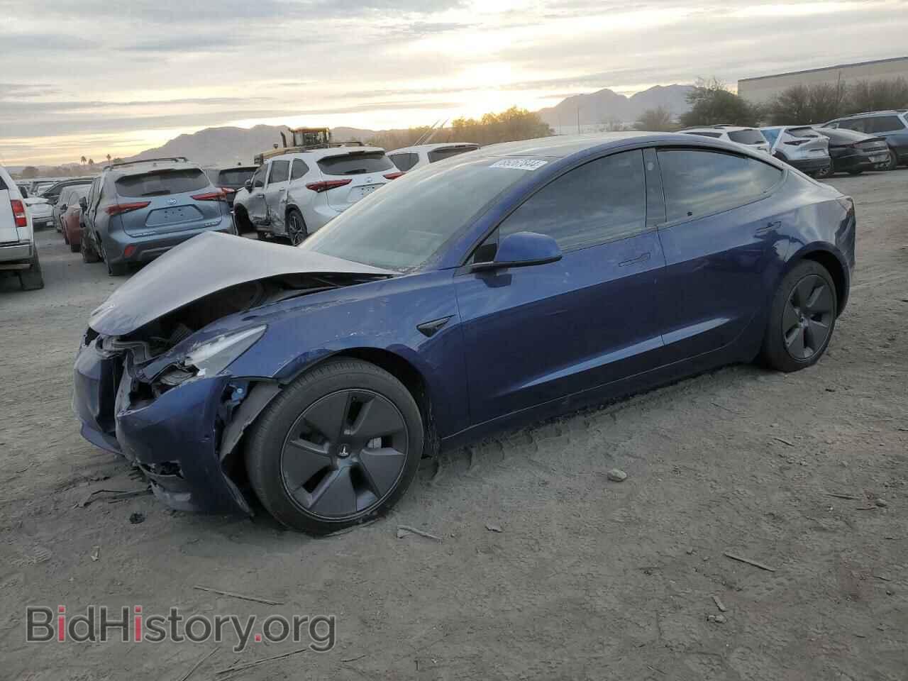 Photo 5YJ3E1EB2MF055863 - TESLA MODEL 3 2021