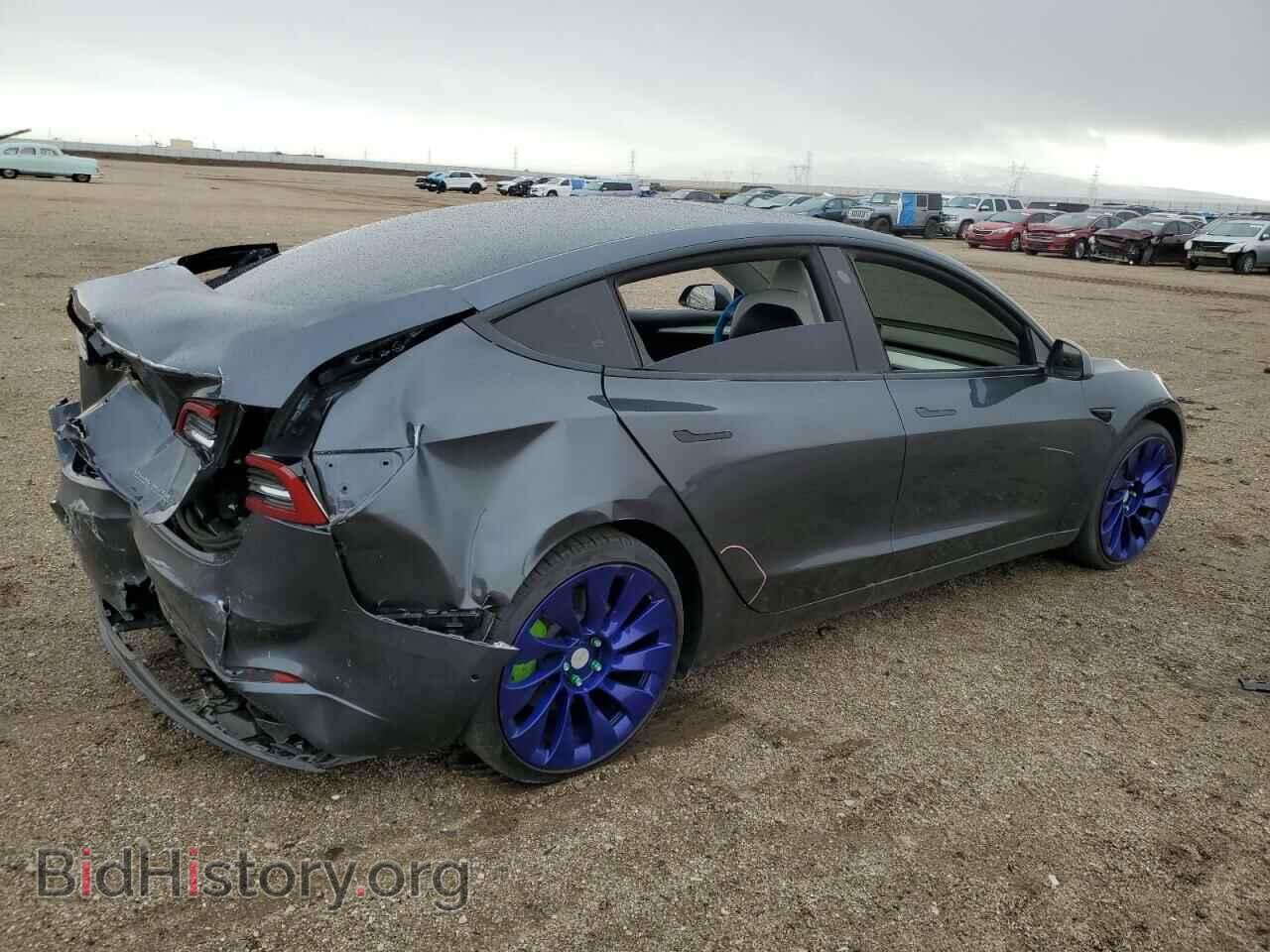 2022 TESLA MODEL 3 - VIN: 5YJ3E1EC3NF208468 - Фото 3