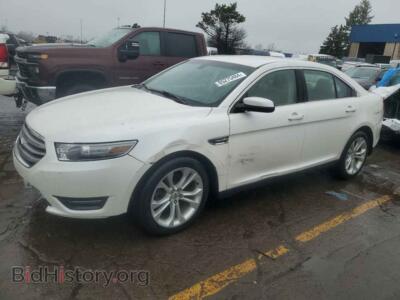 2013 Ford TAURUS SEL, white — VIN 1FAHP2E85DG214767, Copart